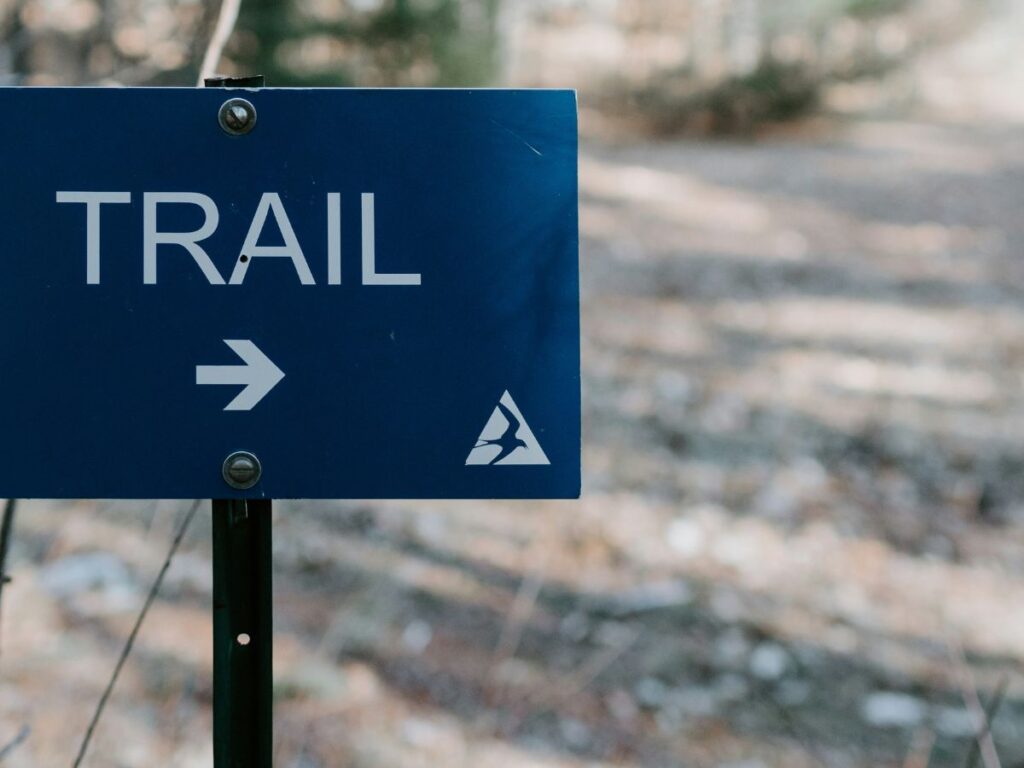 trail signboard
